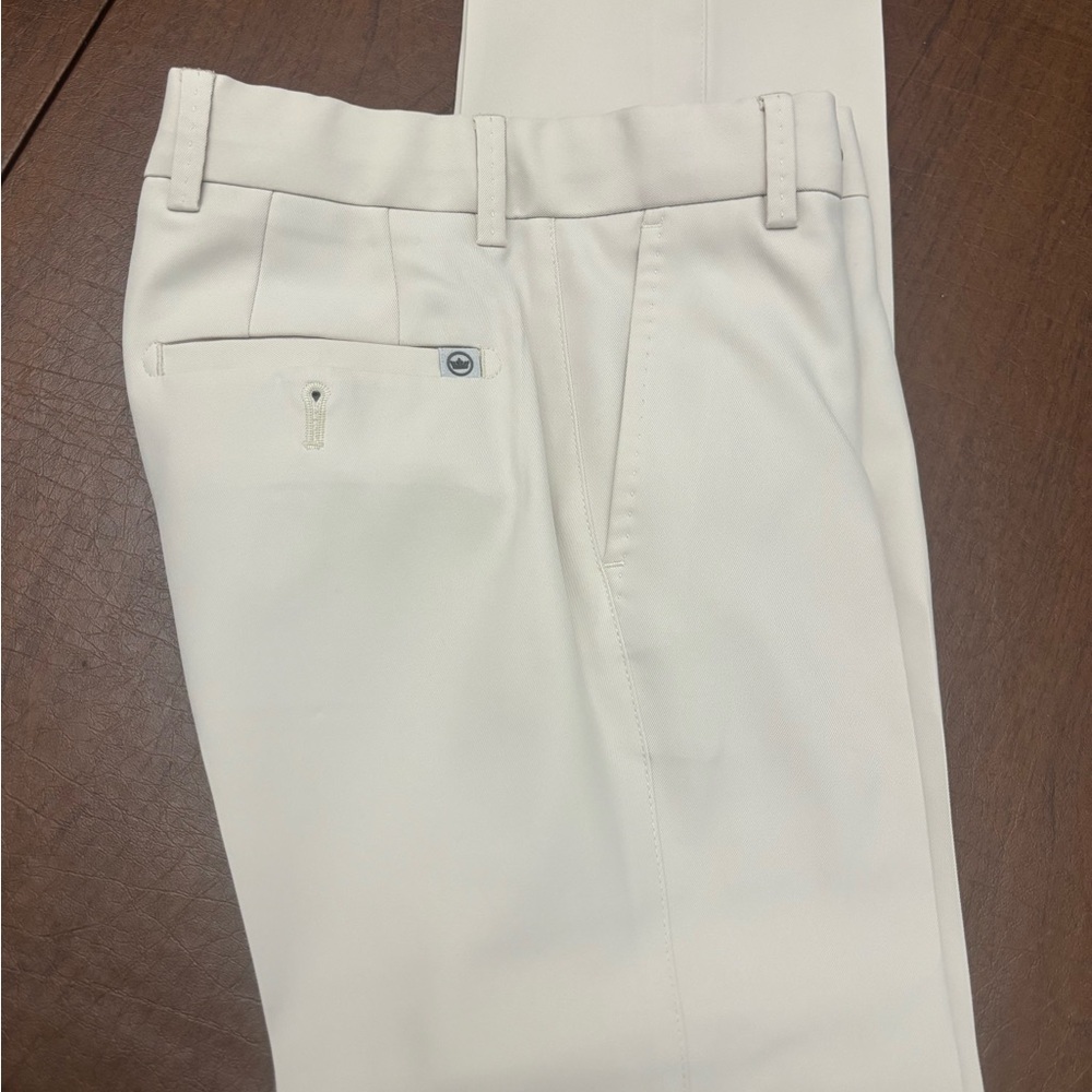 Peter Millar Men's Off-White Dress Pants